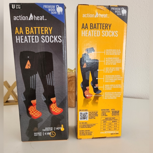 Action Heat Socks - Picture 1 of 2